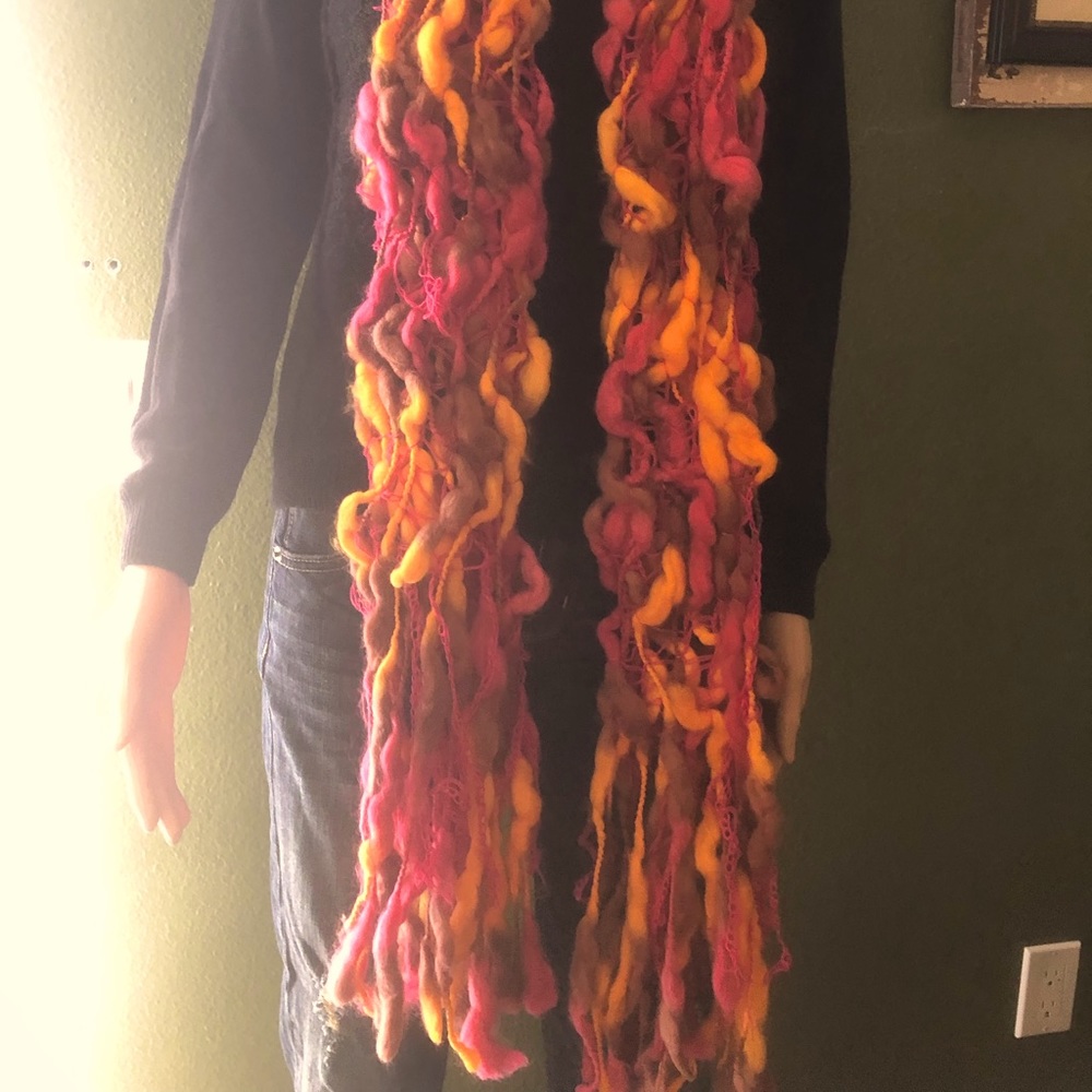2 knit scarves for the price of 1!